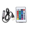 5V 24 Key RGB LED Light Strip Wireless Remote Control
