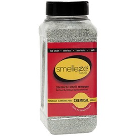 SMELLEZE Natural Chemical Odor Remover Powder: 50 lb. Bag. Ideal for Indoor Carpet, Furniture & Other Chemical Odors & Spills