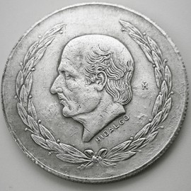 Exquisite Collection of Commemorative Coins 1951 Mexico 5 Peso Silver Coin Copy Coins Comes with Coin Protection Capsules Not circulating