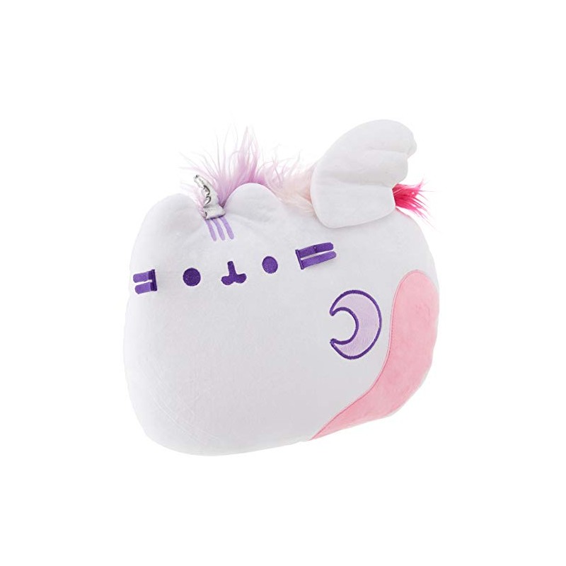 Pusheen Super Pusheenicorn Cushion, Polyester, White, 9 x 40 x