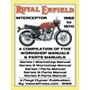 ROYAL ENFIELD 750cc INTERCEPTOR 1962 to 1970 WORKSHOP MANUALS &