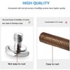 SMALLRIG Camera Mounting Screw with D Shaft D-ring 1/4"-20 Mounting