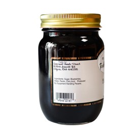 Redhawk Farms Blueberry Jam - All-Natural Blueberry Preserves with No Artificial Flavors, Sweeteners or Preservatives - Non-GMO & Gluten Free - Homemade Jams, Jellies, & Preserves (18 Oz, Pack of 2)