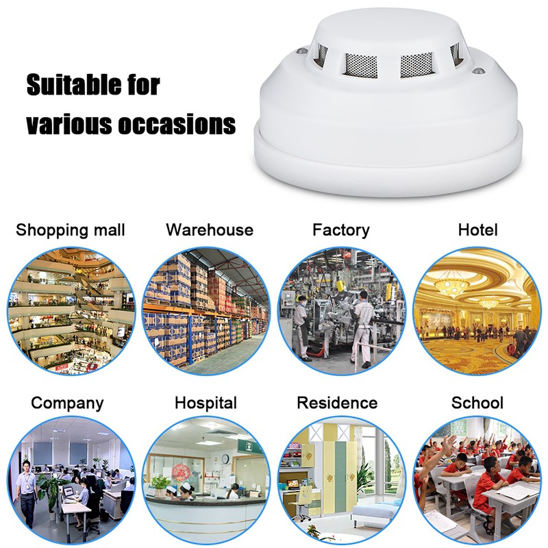 12V DC Coal Gas Natural Gas Alarm Leak Detector Home