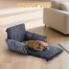 MIXJOY Dog Car Seat for Small/Medium Dogs up to 25