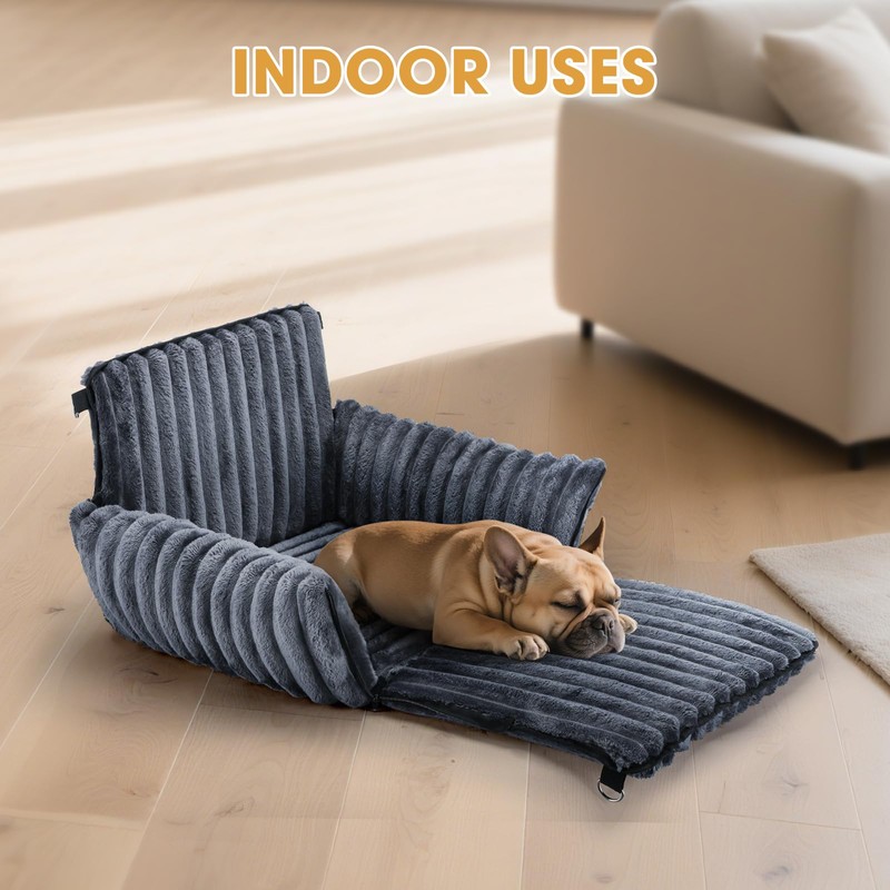MIXJOY Dog Car Seat for Small/Medium Dogs up to 25