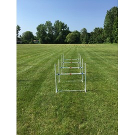 Dog Agility Travel Jump Set | 4 Bar Jumps Total