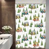 Xiaoput Xiaoput Camper Shower Curtain, RV Shower Curtain for Happy
