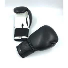 Woldorf USA Boxing Gloves Black Kickboxing, Grappling, Fighting, Muay Thai Training Boxing Bag Gloves, Punch Bags and Focus Pads Punching Plain-Blank Vinyl Gloves No Logo