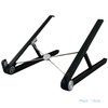 Medi Body Laptop Stand Height Adjustable, Black, Foldable, Non-Slip, Notebook