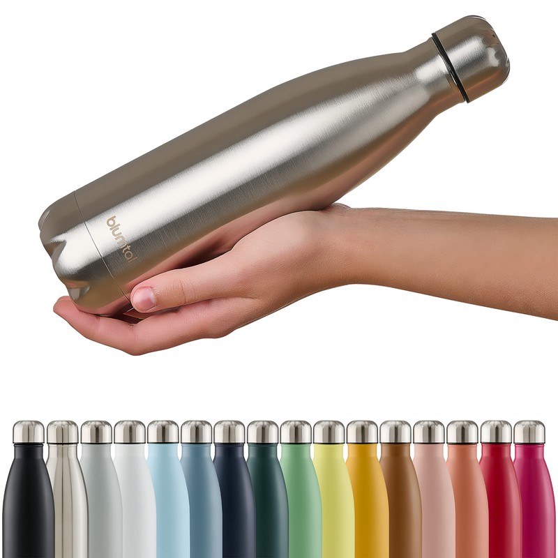 Blumtal® Charles Stainless Steel Drinking Bottle, Thermos Flask, 500 ml,