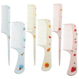 6 PCS Toddler Comb, Portable Baby Hair Comb, Anti Static, Wet and Dry, Suitable for All Hair Types of Women, Girls and Children (Multi Color)