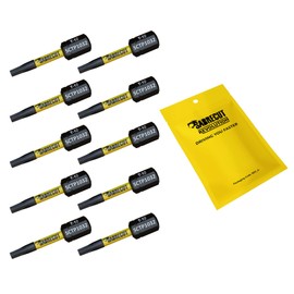 10 x SabreCut SCTP1032_10 32mm T10 TX10 Torx Tamper Proof Security Magnetic Impact Screwdriver Driver Bits Set Heavy Duty Compatible with Dewalt Milwaukee Bosch Makita and more
