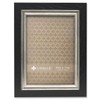 Lawrence Frames Black with Burnished Silver Composite Picture Frame, 5