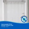 Kenney KN61455 Heavyweight 8 Gauge Waterproof PEVA Shower Curtain Liner