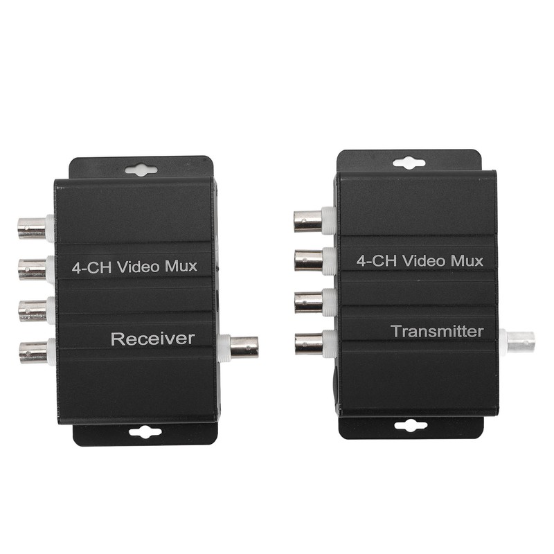 4 Channel Video Multiplexer Interference Resistant 4 HD Video to
