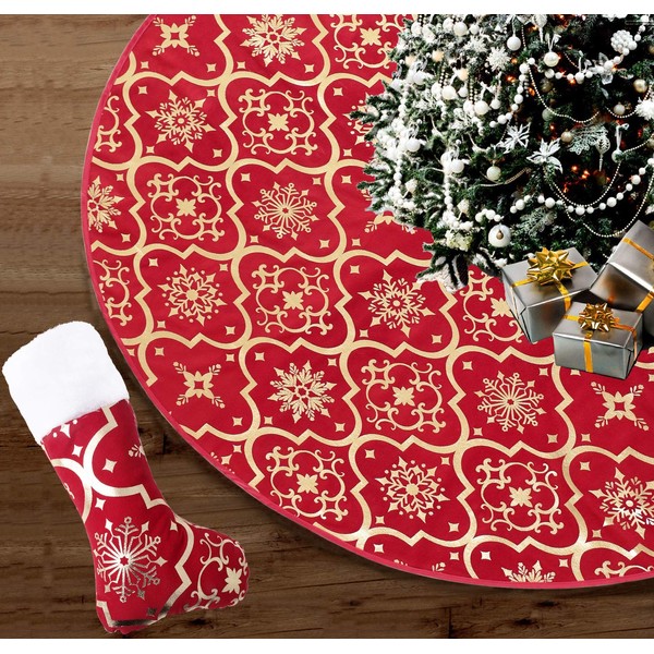 122 cm Christmas Tree Blanket, Christmas Tree Blanket with Christmas