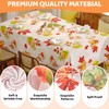 Vorhomness Fall Rectangle Tablecloth 52 x 70 Inch, Thanksgiving Autumn