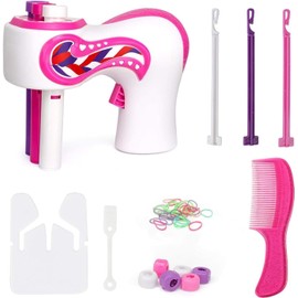 Hair Braiding Machine, Automatic Braiding Machine With Comb, Electric Hair Braiding Machine Quick Twist 3 Actions Magic Tool For DIY Hairdresser, Hairstyling Set