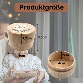 QZKJQDD Milk Tooth Box, Tooth Box Milk Teeth Boys Tooth Box Milk Teeth Girls Printed with Cartoon Tooth Pattern Milk Tooth Box, Creative Christening and Birthday Gifts for New Parents