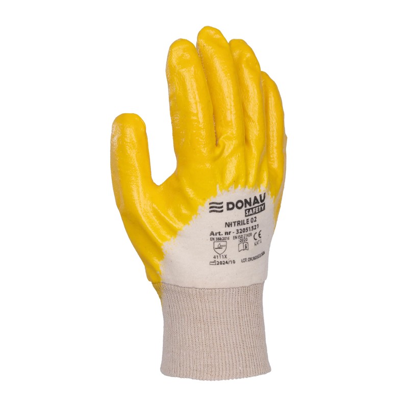 ONAU SAFETY Men's Cotton Knit Work Gloves, Size 11, 12