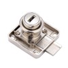 Lock Zinc Alloy Durable Furniture Drawer Locks Reusable Safe Display