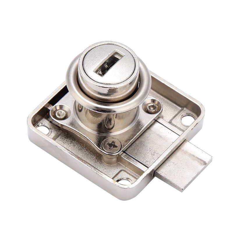 Lock Zinc Alloy Durable Furniture Drawer Locks Reusable Safe Display