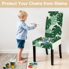 THISFIND Chair Covers for Dining Chairs Set of 6, Tropical