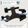 8 Pack Hinge Pin Oil Rubbed Bronze Door Stopper, Adjustable
