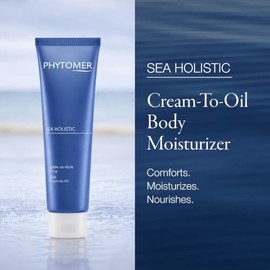 Phytomer Crema Corporal Hidratante Sea Holistic Que Se Transforma En Aceite | Hidrata Y Nutre La Piel Seca | Su Rica Textura Hidratante Se Transforma 