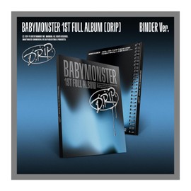 BABYMONSTER DRIP 1st Full Album with Tracking Sealed Baby Monster (Standard Binder Version)