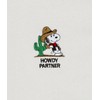 Riot Society Peanuts Snoopy Howdy Partner Embroidered Mens T-Shirt, Perfect