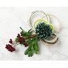 piece MIZUHIKI PHC-088-2 Waterfall Ornament Flower Green