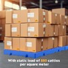 Colingmill 10 Pcs 15.75 x 15.75 x 1.97 Inch Plastic