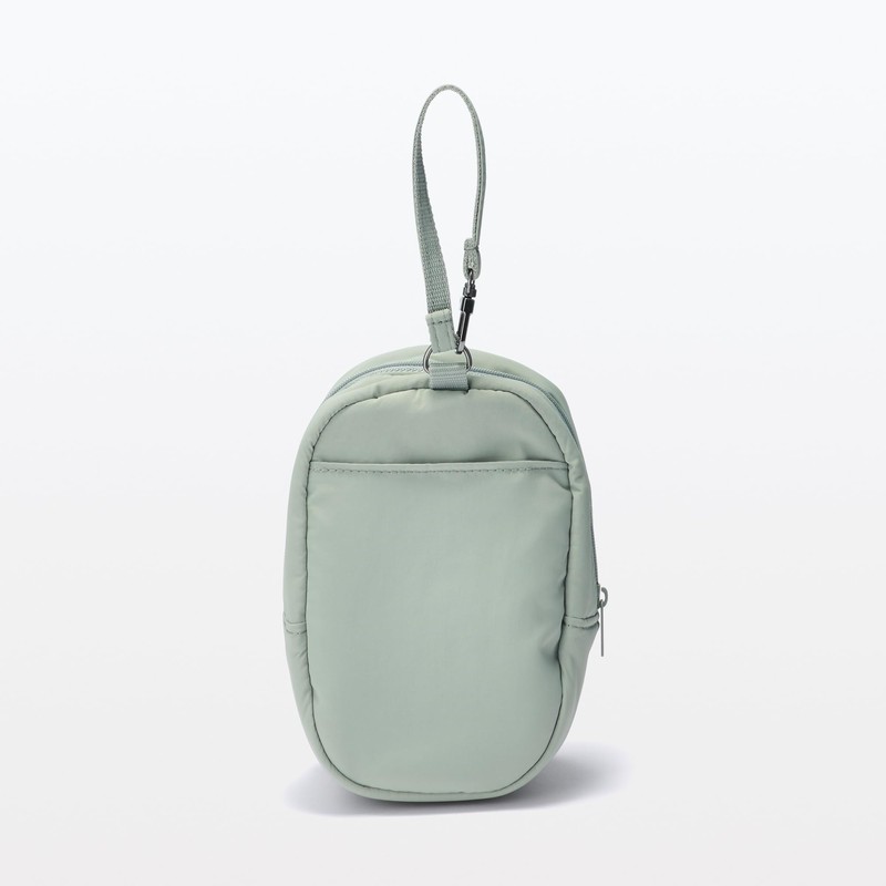 Muji NDG51A4S Hanging Collection Pouch, Moss Green, Approx. Width 4.3