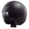 LS2 Helmets Open Face Spitfire Helmet (Black Flag Matte -