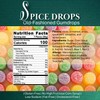 SweetGourmet Spice Drops Candy, Old-Fashioned Gumdrops, 6 Flavors Jelly Candy,
