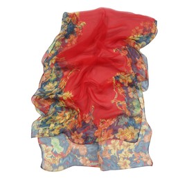 FAIRYGATE Scarves & Scarves for Women Fashionable Women's Scarf Stole Neckerchief Scarf Made of Chiffon for Spring Summer All Year Round, 51022