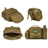 PHOENIX IKKI Dual Purpose Molle Compatible Bag, 6 Colors, Camouflage,