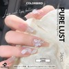 COLORBIRD Z449 Nail Tips, Long, 24 Pieces, Pink, Nail Tips,