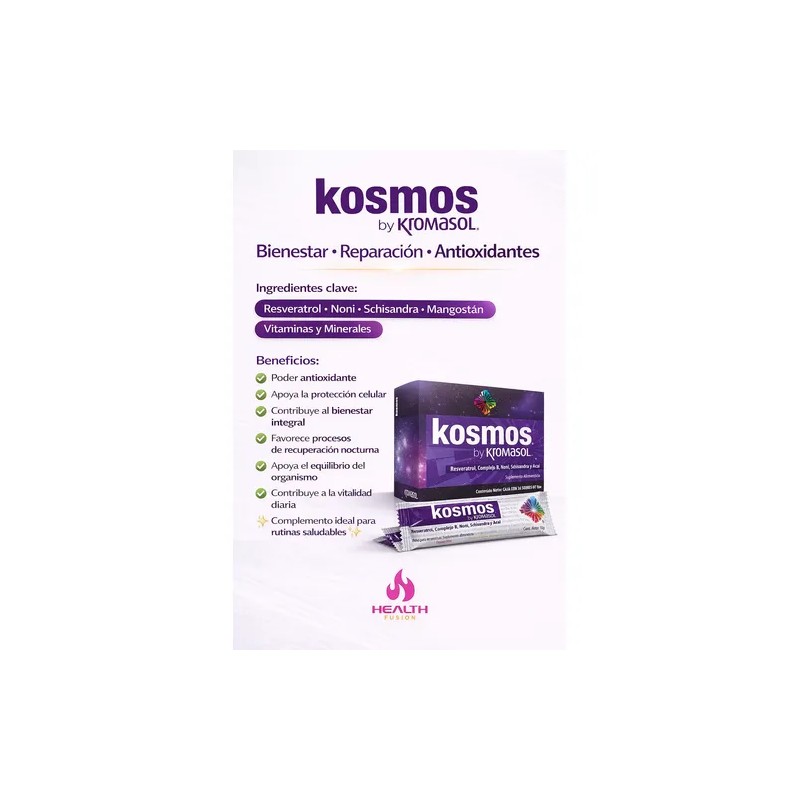 Kosmos Kromasol Resveratrol Antioxidante Sobres