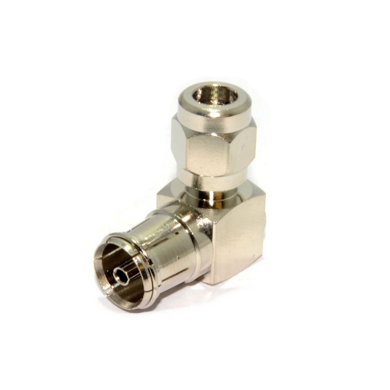 kenable RF Coax Right Angle SOCKET for TV Aerial Cables