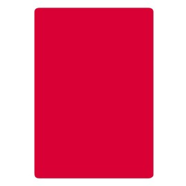 Kyoei Plastic Underlayment, Transparent Color, A4, Red NO.1377-R