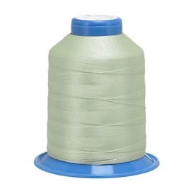 sourcing map Bonded Polyester Sewing Thread Extra Strong 1968 Yards 150D/0.25mm UV Resistant Thread for Manual and Machine Sews (Pale Green)