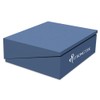 StrongTek XL Foam Yoga Wedge Blocks, Blue, Set of 2,