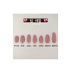 [Handmade Nail Tip] Ribbon Nude Syrup Nails - Almond /