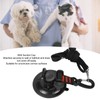 Pet Bathing Tether Adjustable Dog Bath Restraint Leash with Suction