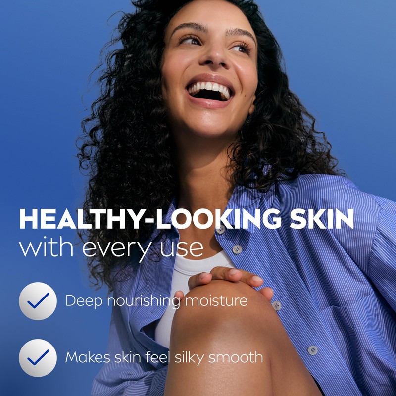 NIVEA Shea Nourish Body Lotion for Dry Skin with Hyaluronic
