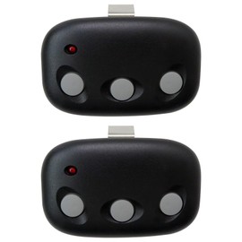 2Pcs Garage Door Opener Remotes Fit for Linear MegaCode Receiver MDR, MDR-U, MDR-2, MDRG, MDRM, MGR, MGR-2, SMDRG
