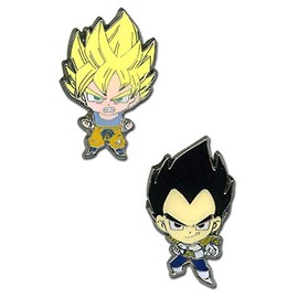 Dragon Ball Z Super Saiyan Goku & Vegeta Mini PINSET